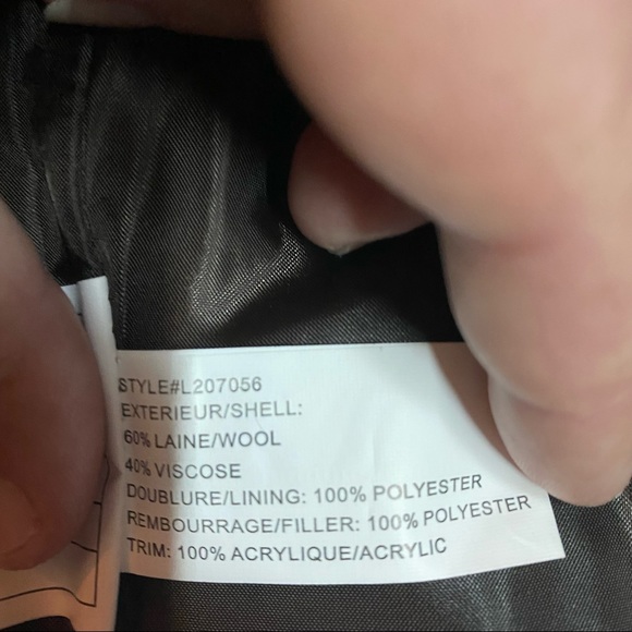 Roxy Wool Blend Faux Fur Vest - Picture 6 of 8